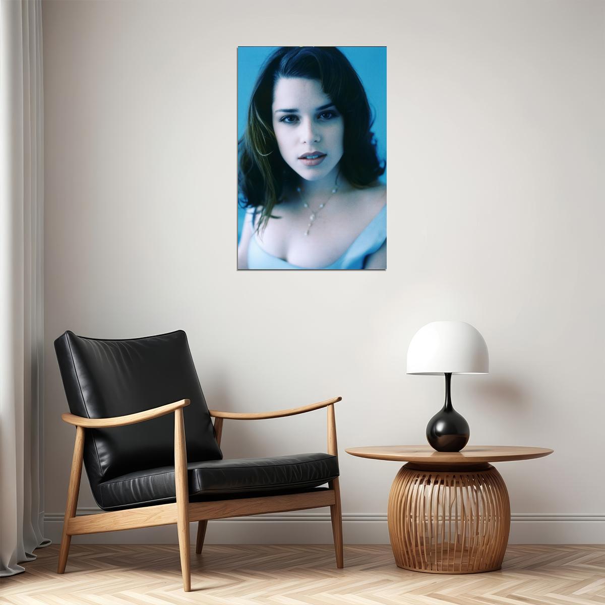 Young Neve Campbell 90s 00s Poster for Room Aesthetic Celebrity Photo Print - xonomax