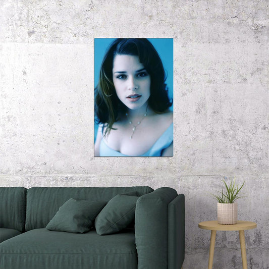 Young Neve Campbell 90s 00s Poster for Room Aesthetic Celebrity Photo Print - xonomax