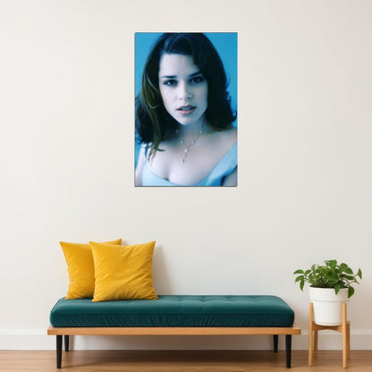 Young Neve Campbell 90s 00s Poster for Room Aesthetic Celebrity Photo Print - xonomax