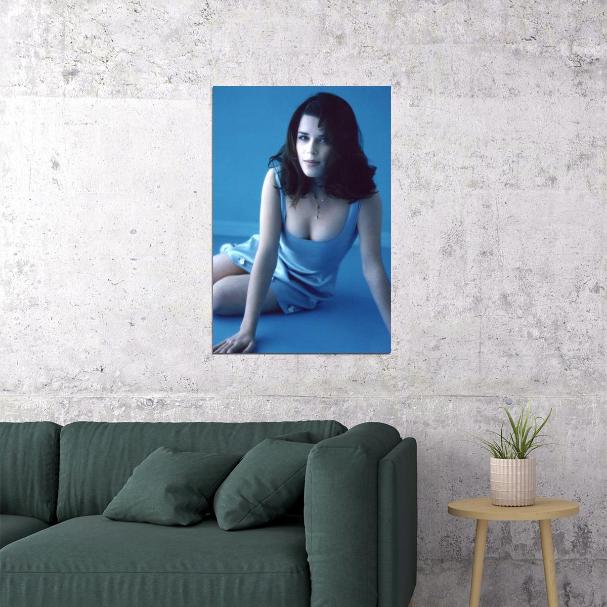 Neve Campbell Young 90s 00s Poster for Room Aesthetic Celebrity Photo Print - xonomax