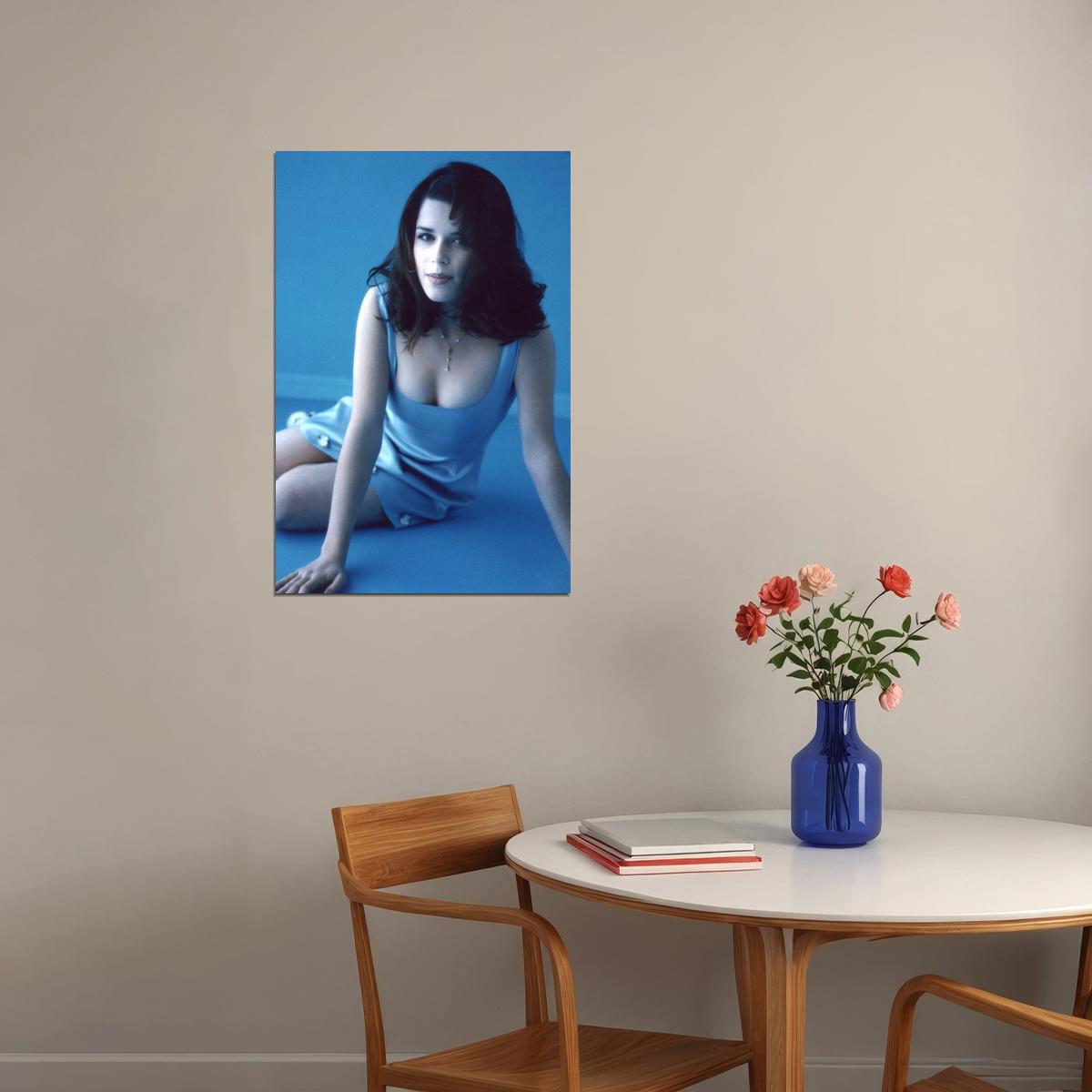 Neve Campbell Young 90s 00s Poster for Room Aesthetic Celebrity Photo Print - xonomax