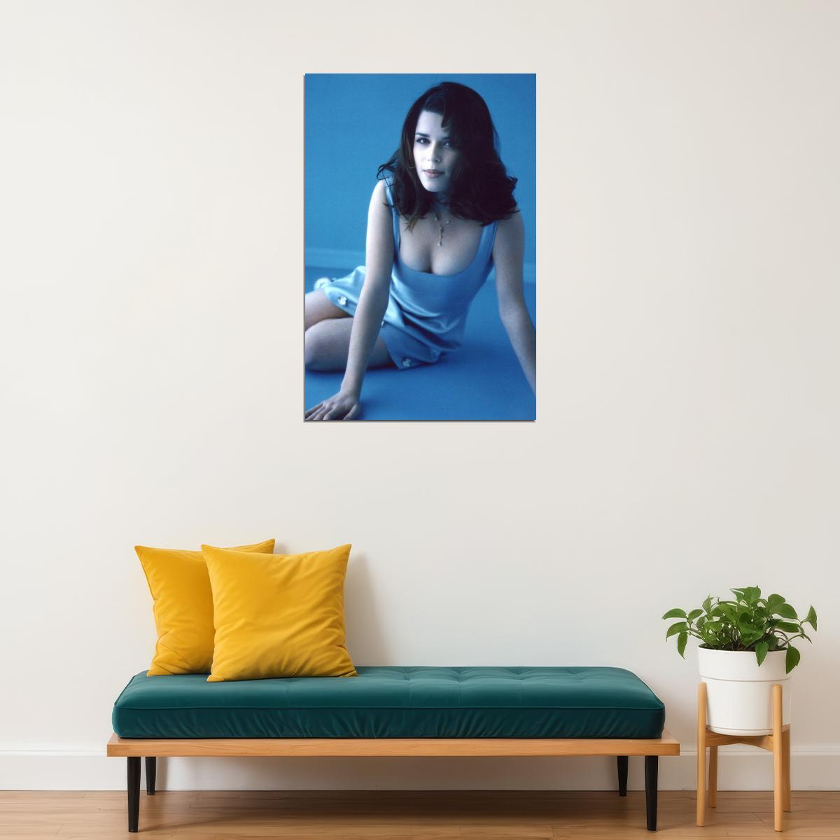 Neve Campbell Young 90s 00s Poster for Room Aesthetic Celebrity Photo Print - xonomax