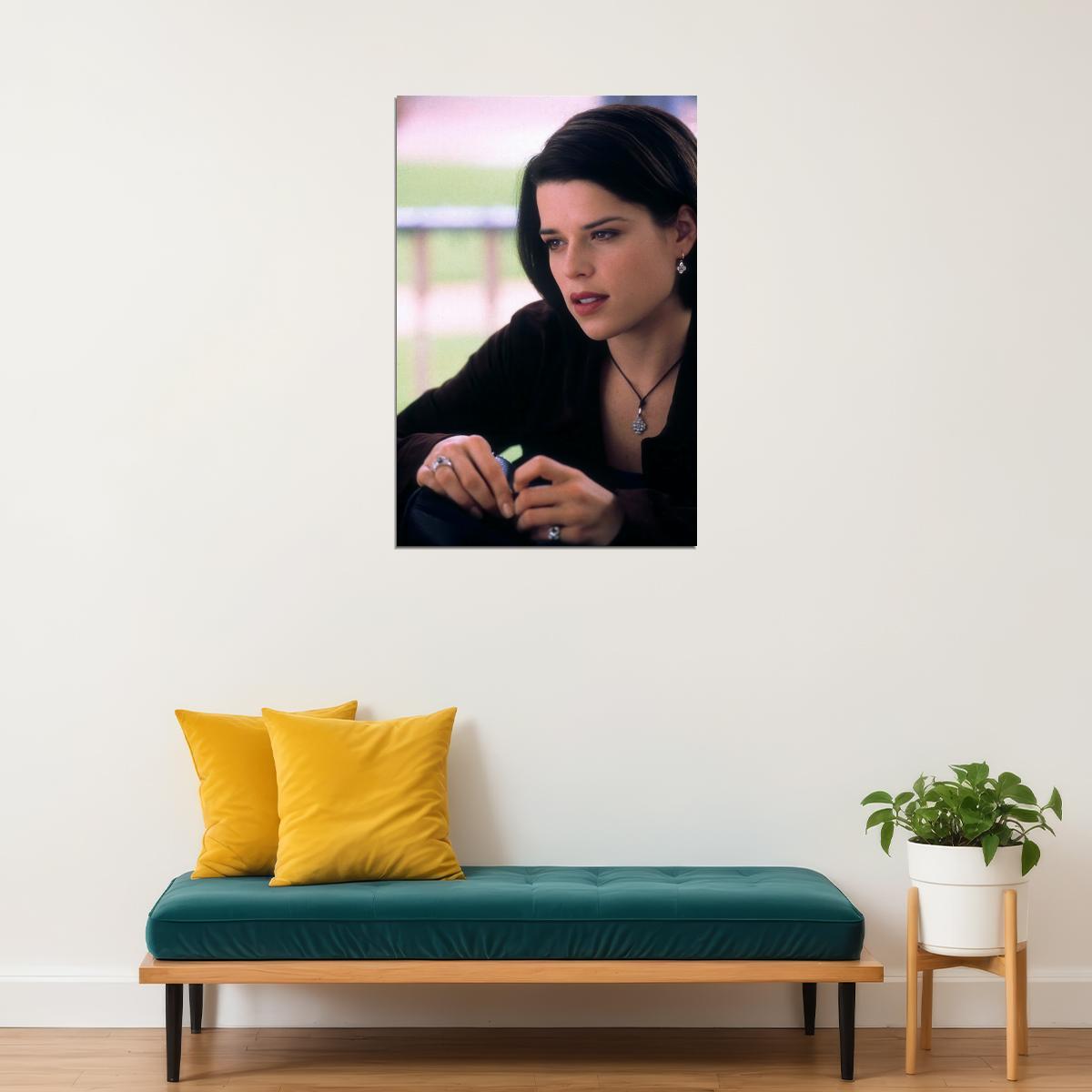 Neve Campbell Young 90s Poster for Room Aesthetic Celebrity Photo Print - xonomax