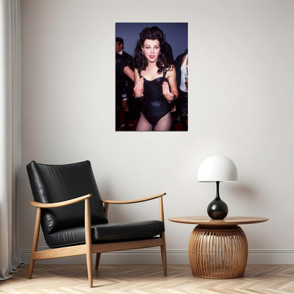 Debi Mazar Poster for Room Aesthetic Funny Celebrity Photo Print Grunge Room Decor - xonomax