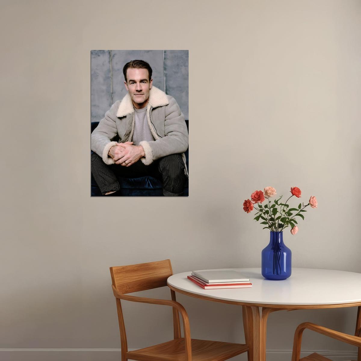 James Van Der Beek Poster for Room Aesthetic Celebrity Photo Print - xonomax