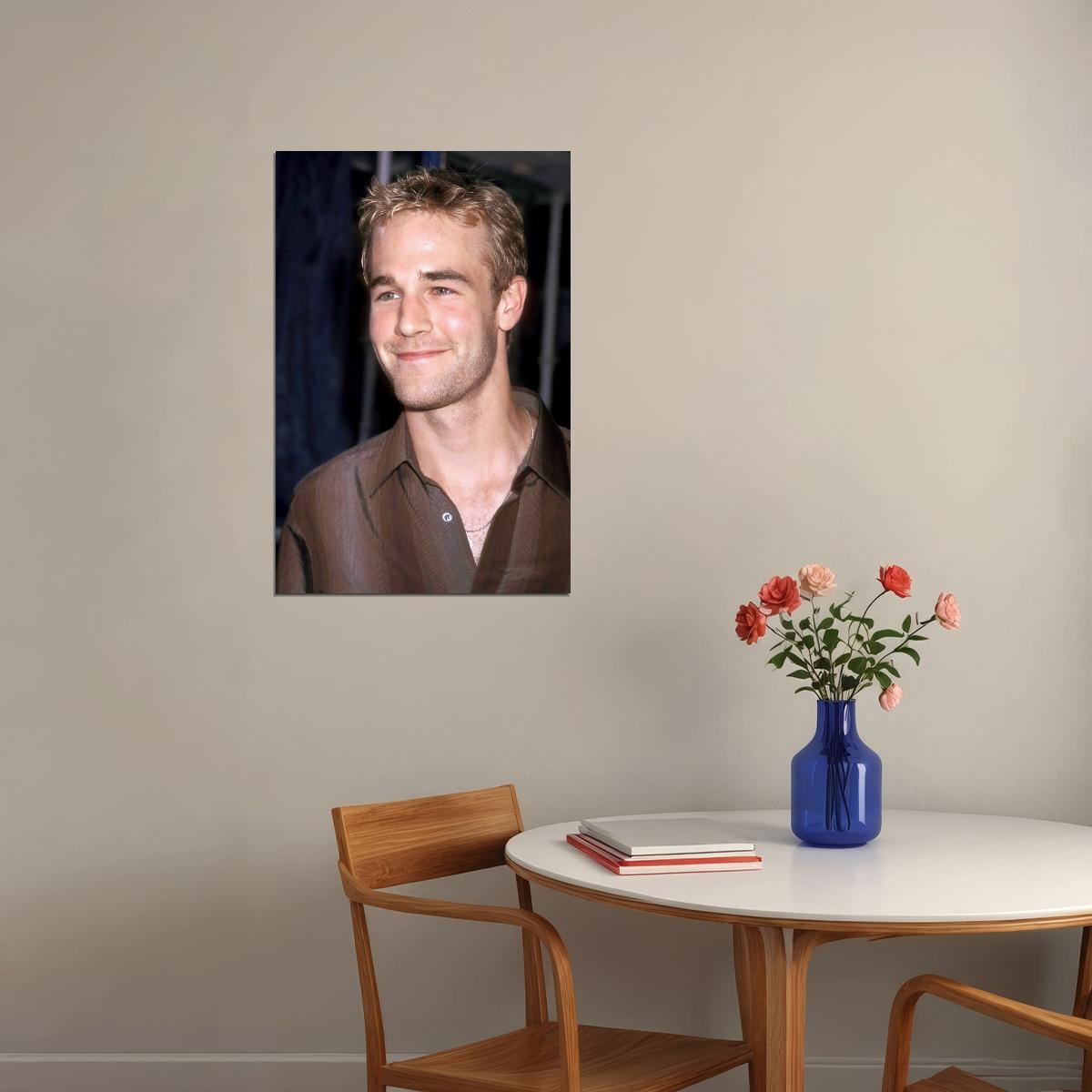 James Van Der Beek Poster for Room Aesthetic Celebrity Photo Print - xonomax