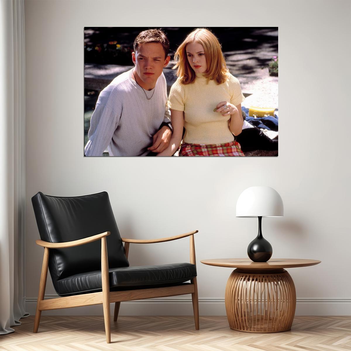 Matthew Lillard and Rose Mcgowan Poster for Room Aesthetic Celebrity Photo Print - xonomax