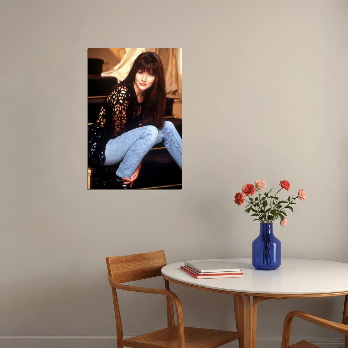 Shannen Doherty Poster for Room Aesthetic Celebrity Photo Print - xonomax