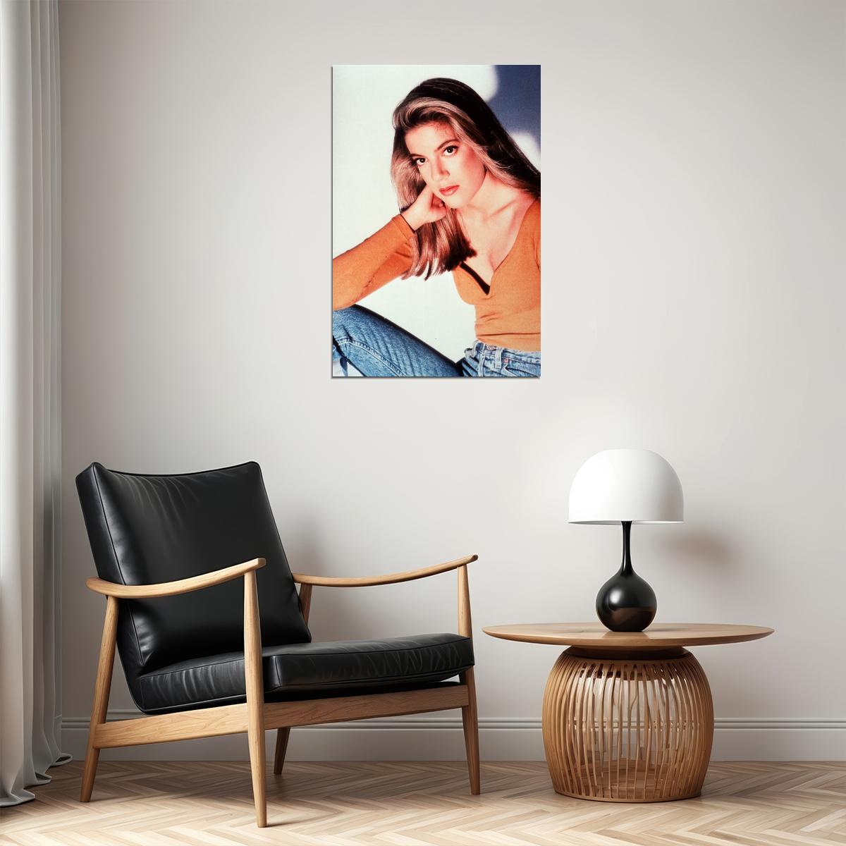 Tori Spelling Poster for Room Aesthetic Celebrity Photo Print - xonomax