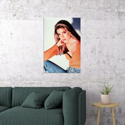 Tori Spelling Poster for Room Aesthetic Celebrity Photo Print - xonomax