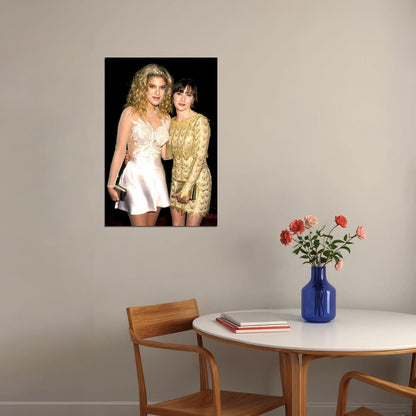Tori Spelling and Shannen Doherty Poster for Room Aesthetic Celebrity Photo Print - xonomax