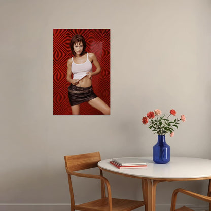 Alyssa Milano Y2k Poster for Room Aesthetic Celebrity Photo Print - xonomax