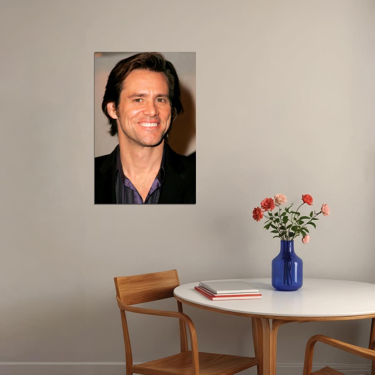 Jim Carrey Poster for Room Aesthetic Celebrity Photo Print - xonomax