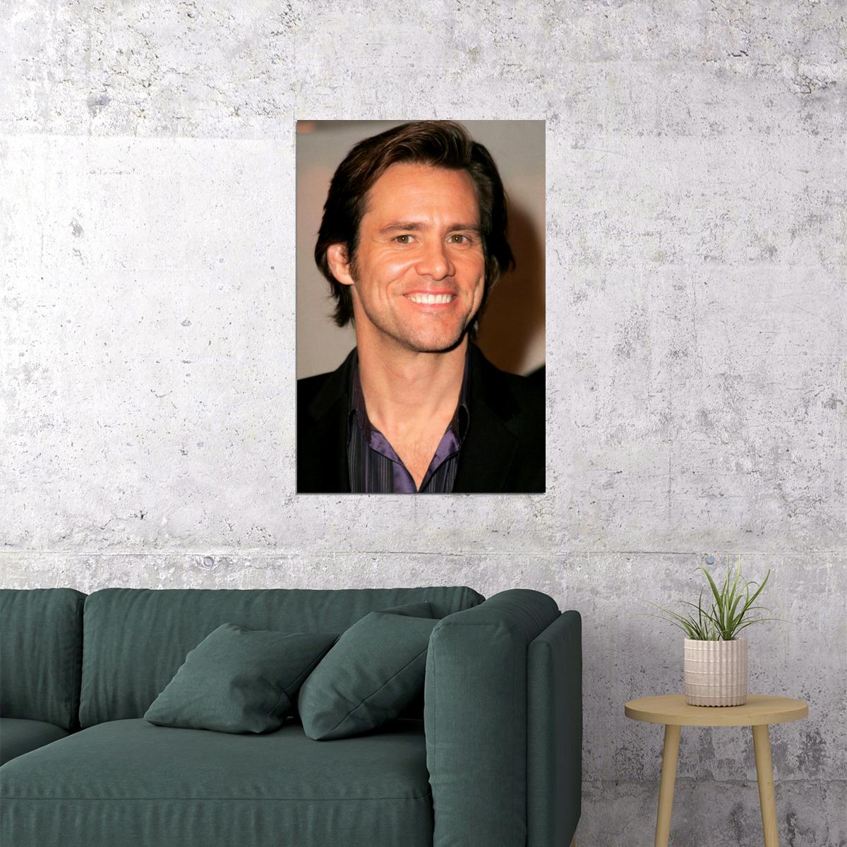 Jim Carrey Poster for Room Aesthetic Celebrity Photo Print - xonomax