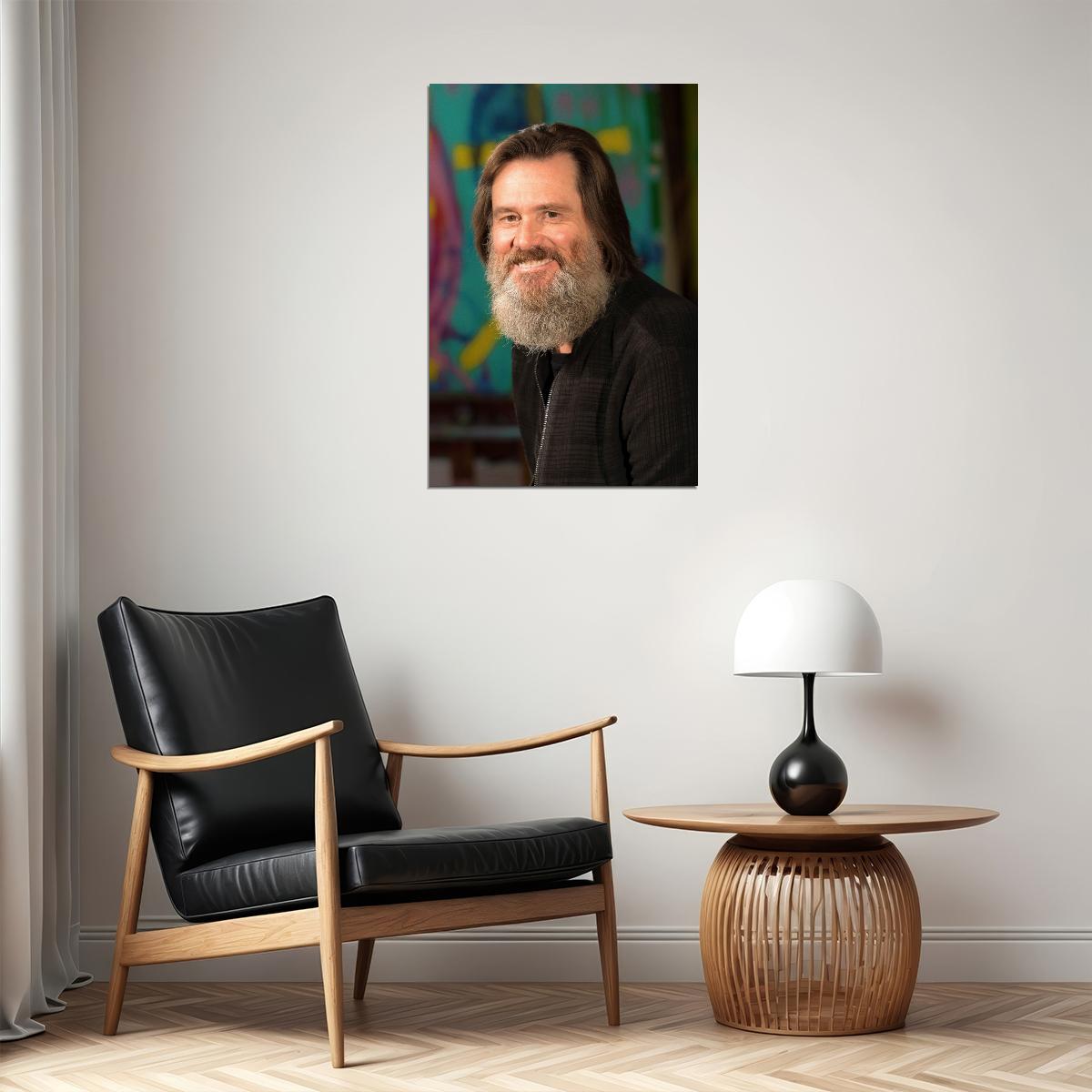 Jim Carrey Poster for Room Aesthetic Celebrity Photo Print - xonomax