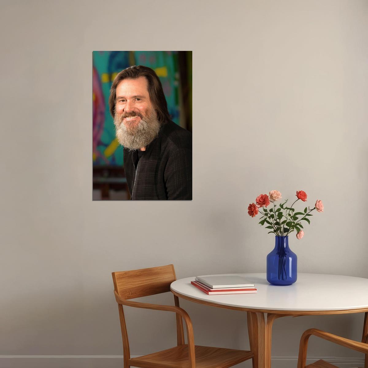 Jim Carrey Poster for Room Aesthetic Celebrity Photo Print - xonomax