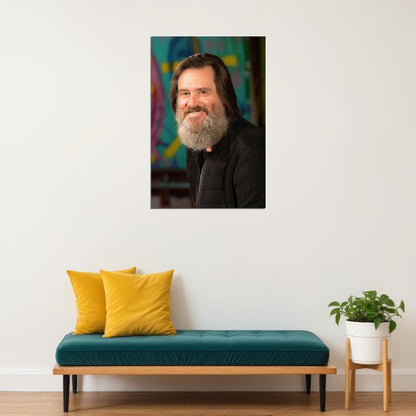 Jim Carrey Poster for Room Aesthetic Celebrity Photo Print - xonomax