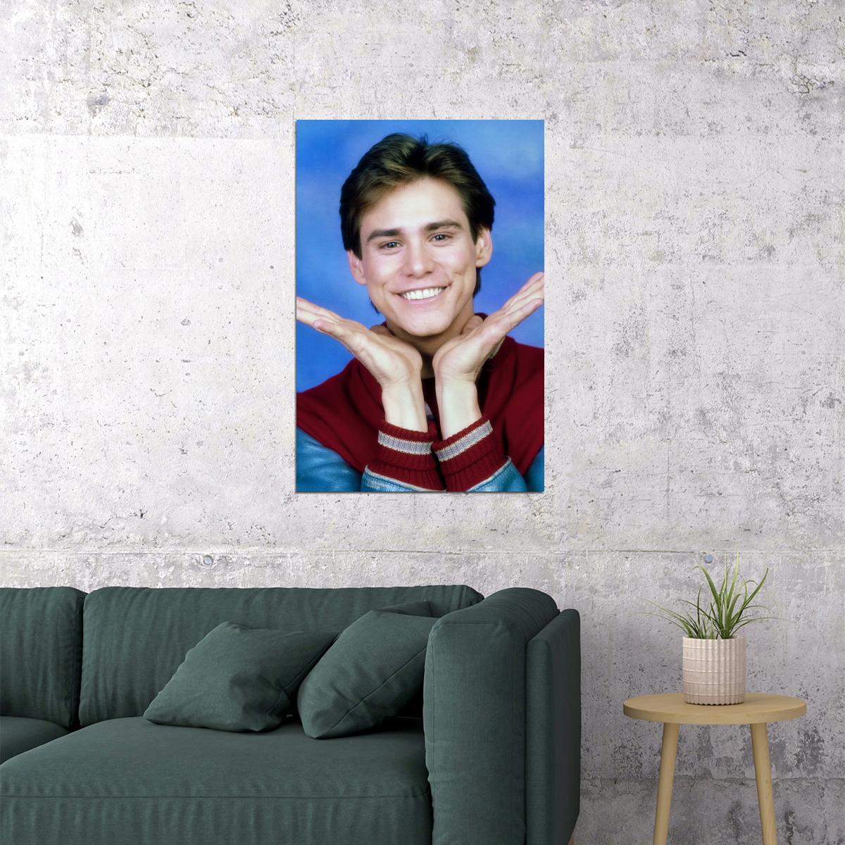 Jim Carrey Poster for Room Aesthetic Celebrity Photo Print - xonomax