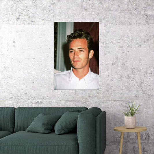 Luke Perry Poster for Room Aesthetic Celebrity Photo Print