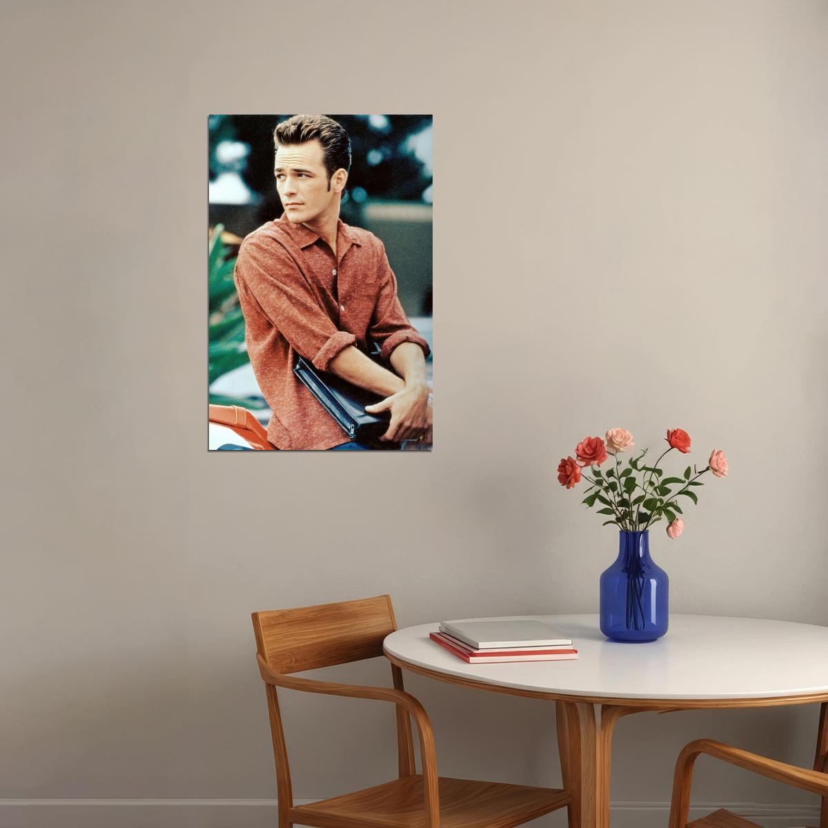 Luke Perry Poster for Room Aesthetic Celebrity Photo Print - xonomax