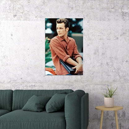 Luke Perry Poster for Room Aesthetic Celebrity Photo Print - xonomax