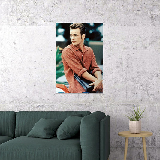Luke Perry Poster for Room Aesthetic Celebrity Photo Print