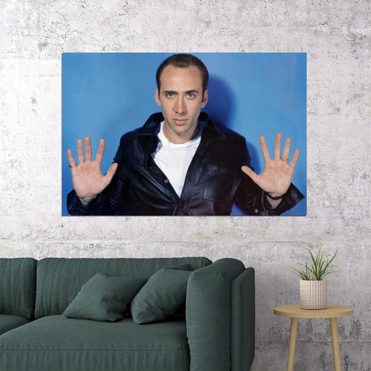 Nicolas Cage Poster for Room Aesthetic Celebrity Photo Print