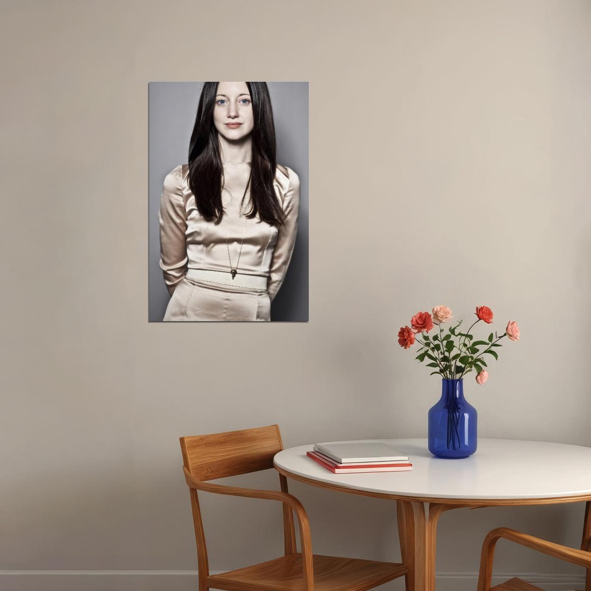 Andrea Riseborough Poster for Room Aesthetic Celebrity Photo Print - xonomax