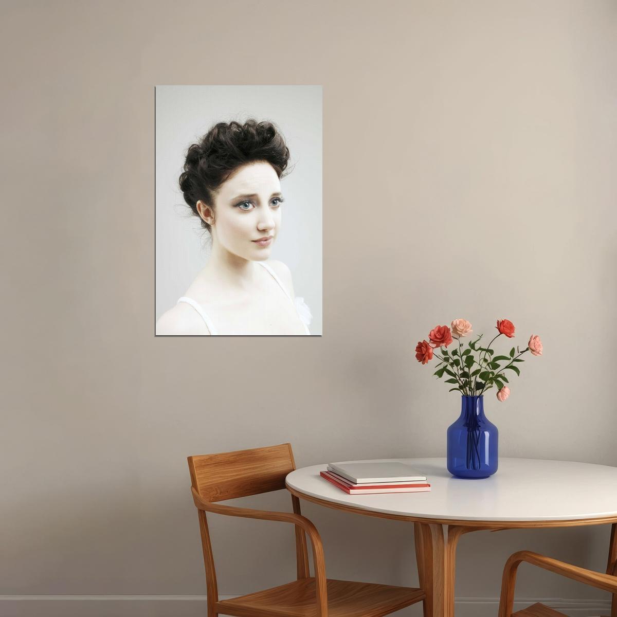 Andrea Riseborough Poster for Room Aesthetic Celebrity Photo Print - xonomax