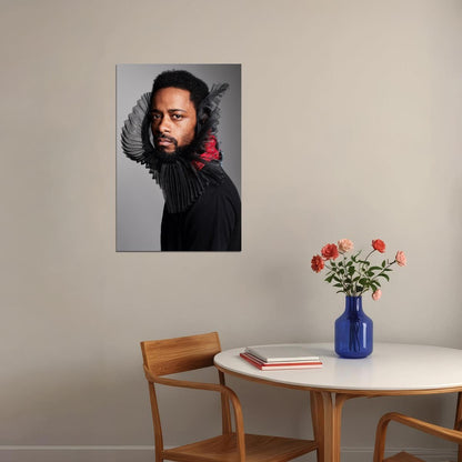 Lakeith Stanfield Poster for Room Aesthetic Celebrity Photo Print - xonomax