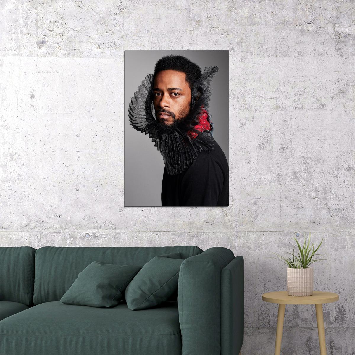 Lakeith Stanfield Poster for Room Aesthetic Celebrity Photo Print - xonomax