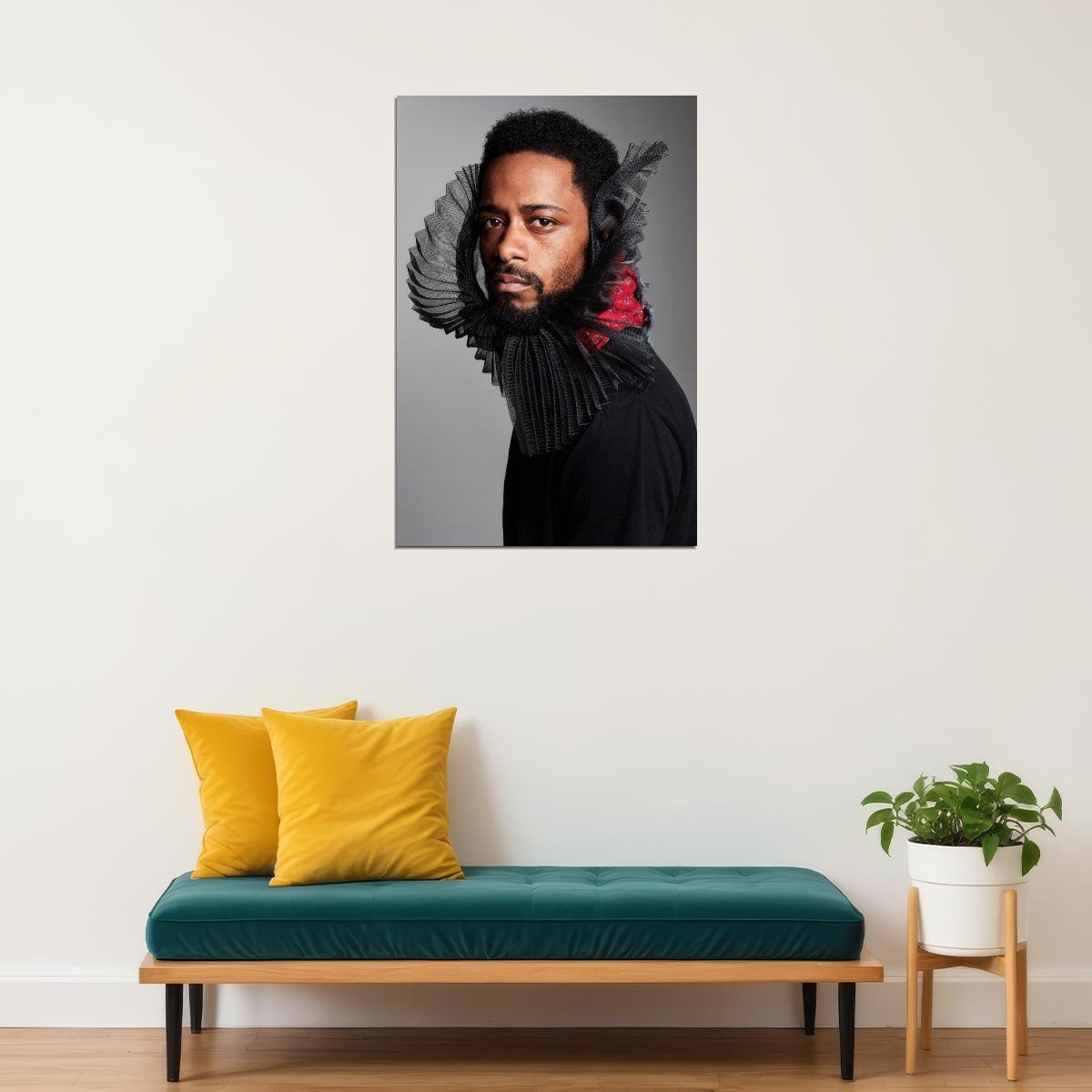 Lakeith Stanfield Poster for Room Aesthetic Celebrity Photo Print - xonomax