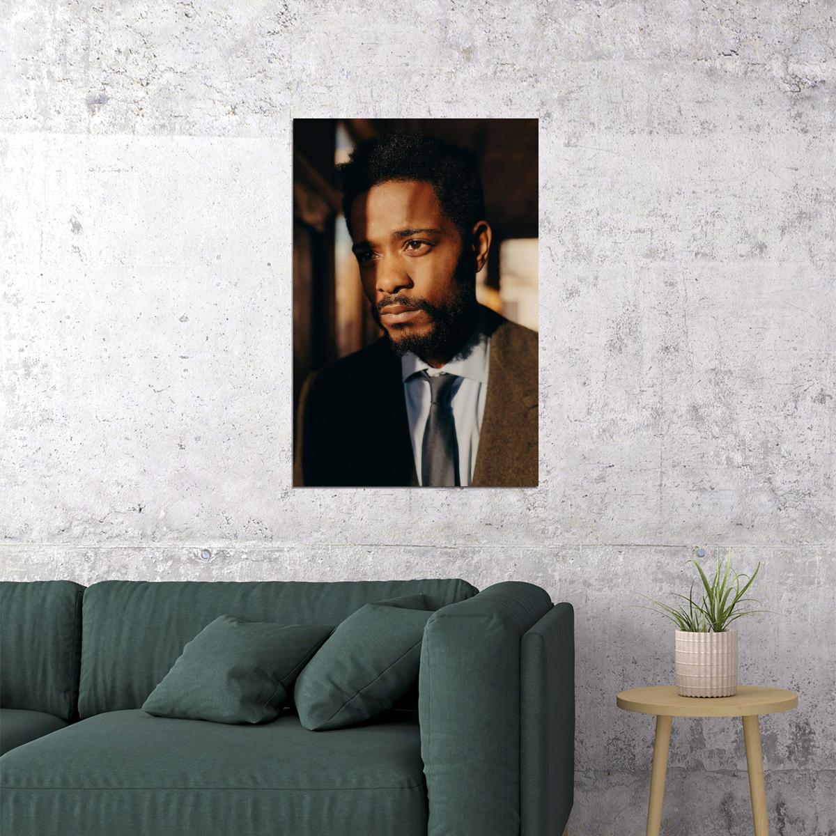 Lakeith Stanfield Poster for Room Aesthetic Celebrity Photo Print - xonomax