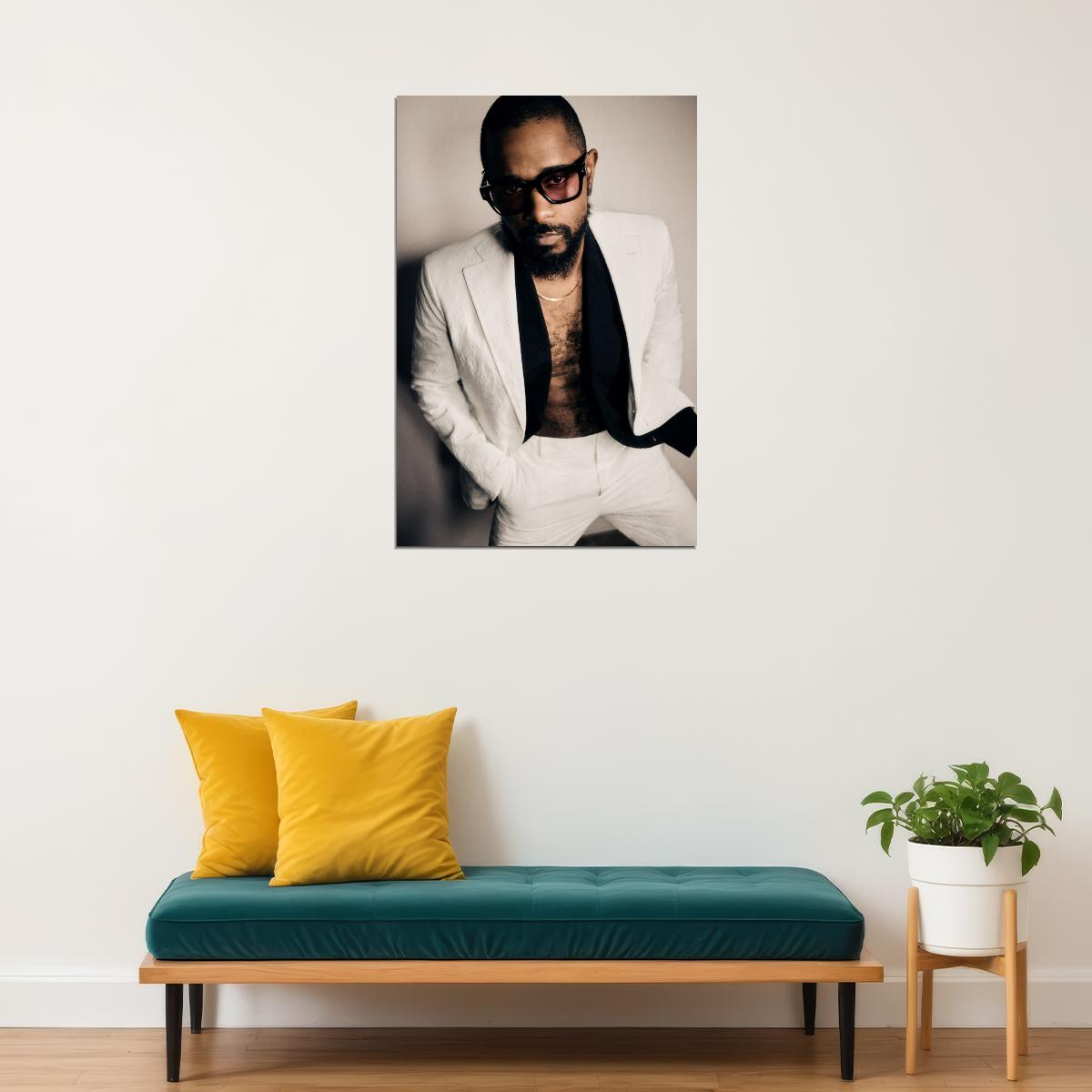 Lakeith Stanfield Poster for Room Aesthetic Celebrity Photo Print - xonomax