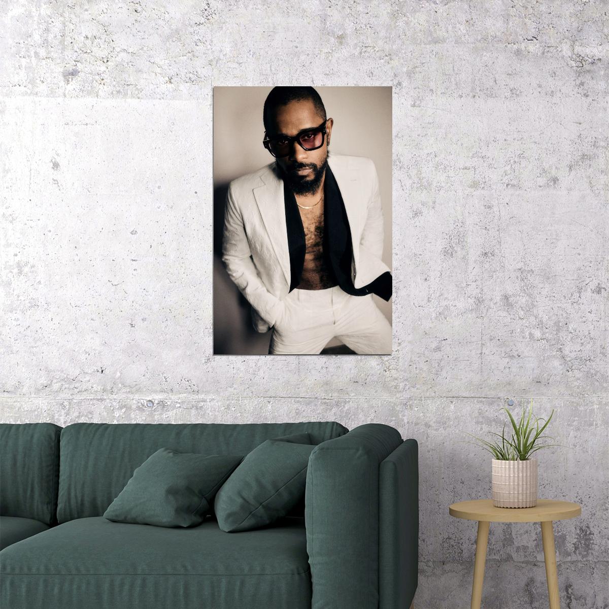 Lakeith Stanfield Poster for Room Aesthetic Celebrity Photo Print - xonomax