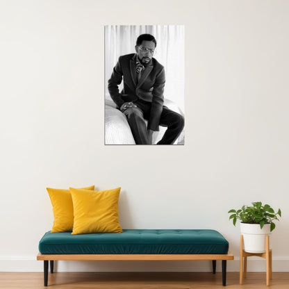 Lakeith Stanfield Poster for Room Aesthetic Black and White Celebrity Photo Print - xonomax