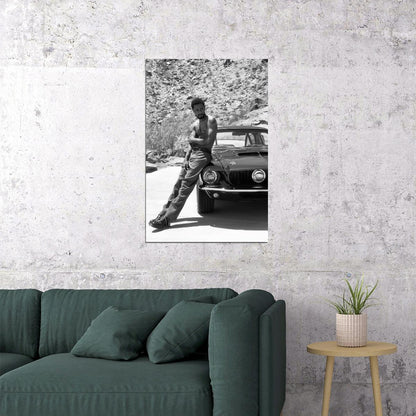 Lakeith Stanfield Shirtless Poster for Room Aesthetic Black and White Celebrity Photo Print - xonomax