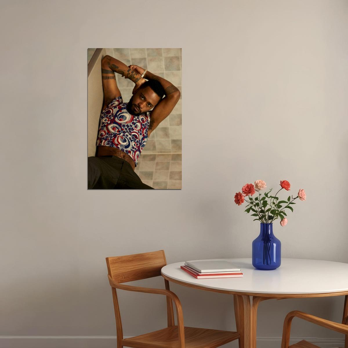 Lakeith Stanfield Poster for Room Aesthetic Celebrity Photo Print - xonomax