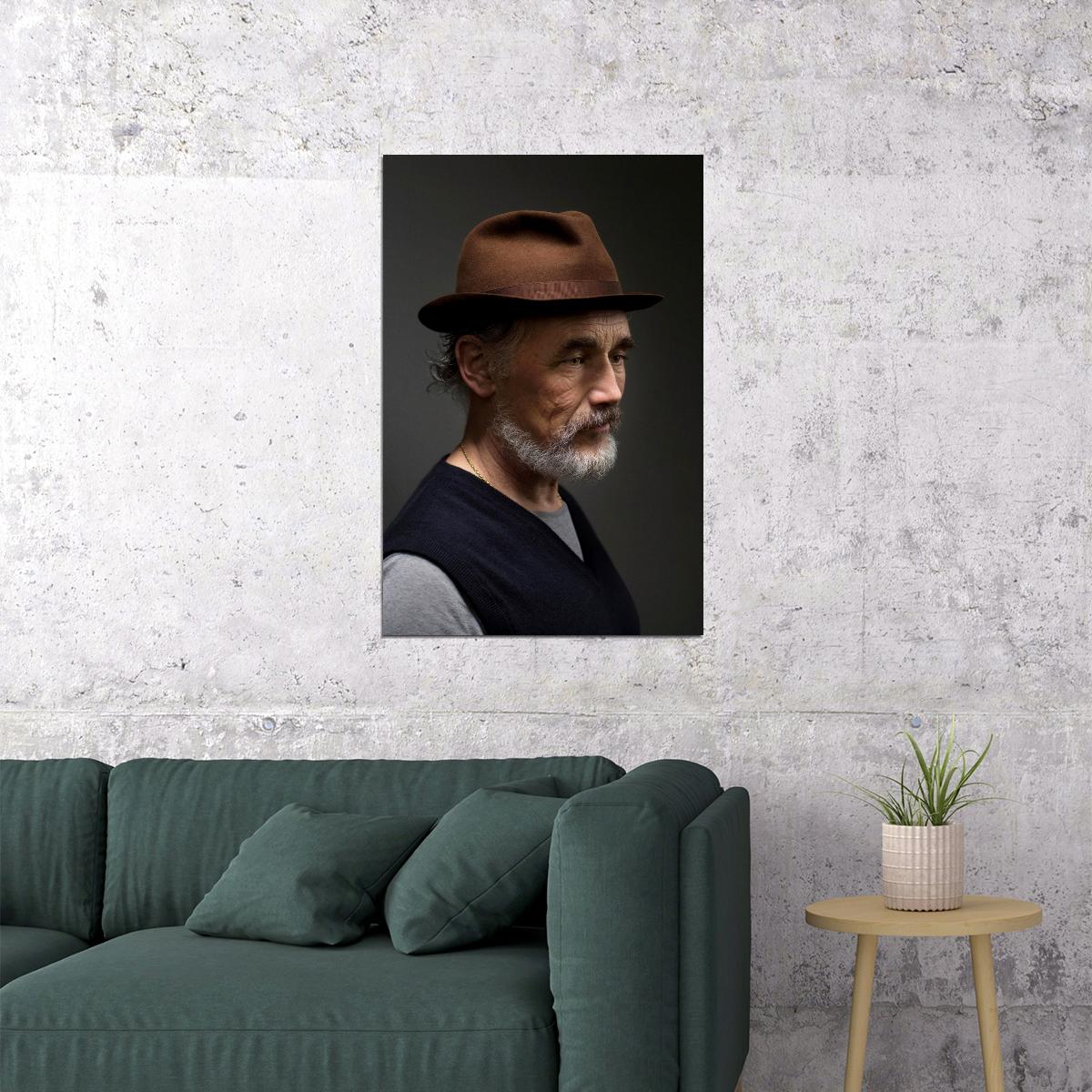 Mark Rylance Poster for Room Aesthetic Celebrity Photo Print - xonomax