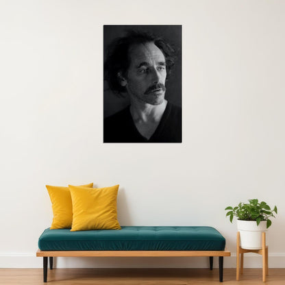 Mark Rylance Poster for Room Aesthetic Black and White Celebrity Photo Print - xonomax