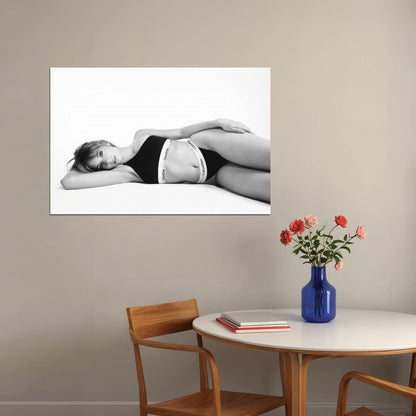 Maya Hawke Poster for Room Aesthetic Sexy Black and White Celebrity Photo Print - xonomax
