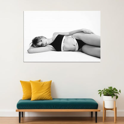 Maya Hawke Poster for Room Aesthetic Sexy Black and White Celebrity Photo Print - xonomax
