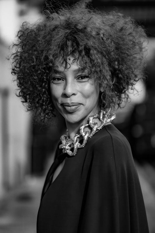 Sophie Okonedo Poster for Room Aesthetic Black and White Celebrity Photo Print - xonomax