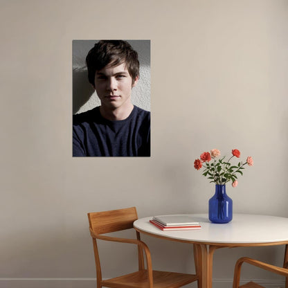 Logan Lerman Poster for Room Aesthetic Celebrity Photo Print - xonomax
