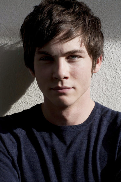 Logan Lerman Poster for Room Aesthetic Celebrity Photo Print - xonomax
