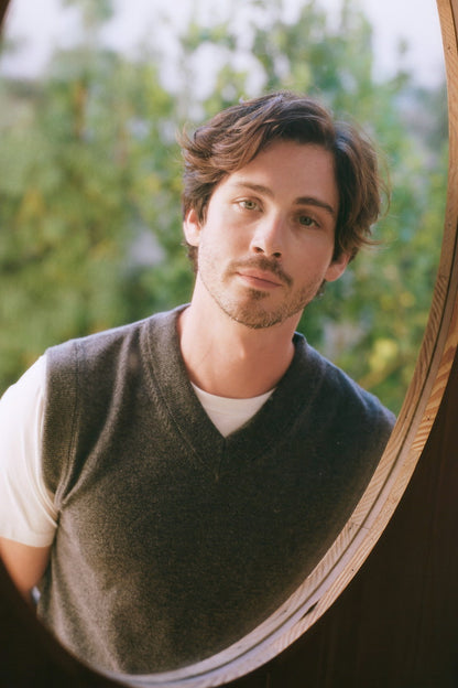 Logan Lerman Poster for Room Aesthetic Celebrity Photo Print - xonomax