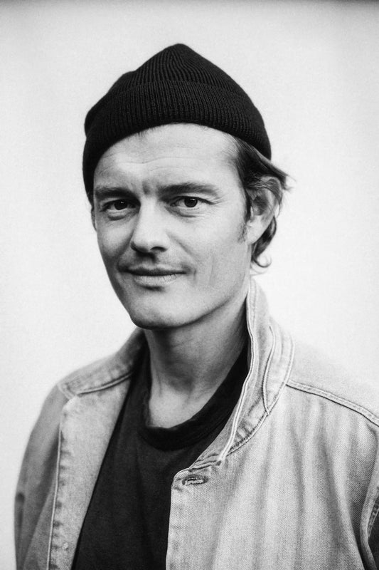 Sam Riley Poster for Room Aesthetic Black and White Celebrity Photo Print - xonomax