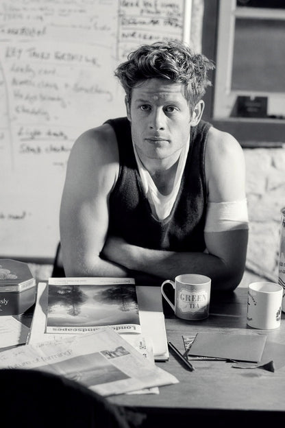 James Norton Poster for Room Aesthetic Black and White Celebrity Photo Print - xonomax