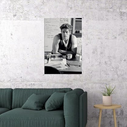 James Norton Poster for Room Aesthetic Black and White Celebrity Photo Print - xonomax