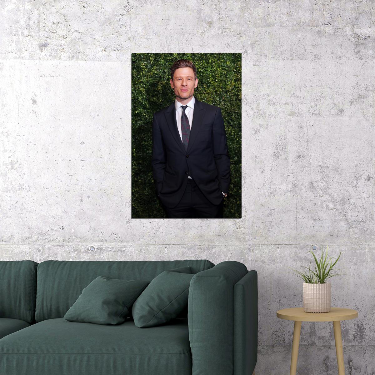 James Norton Poster for Room Aesthetic Celebrity Photo Print - xonomax